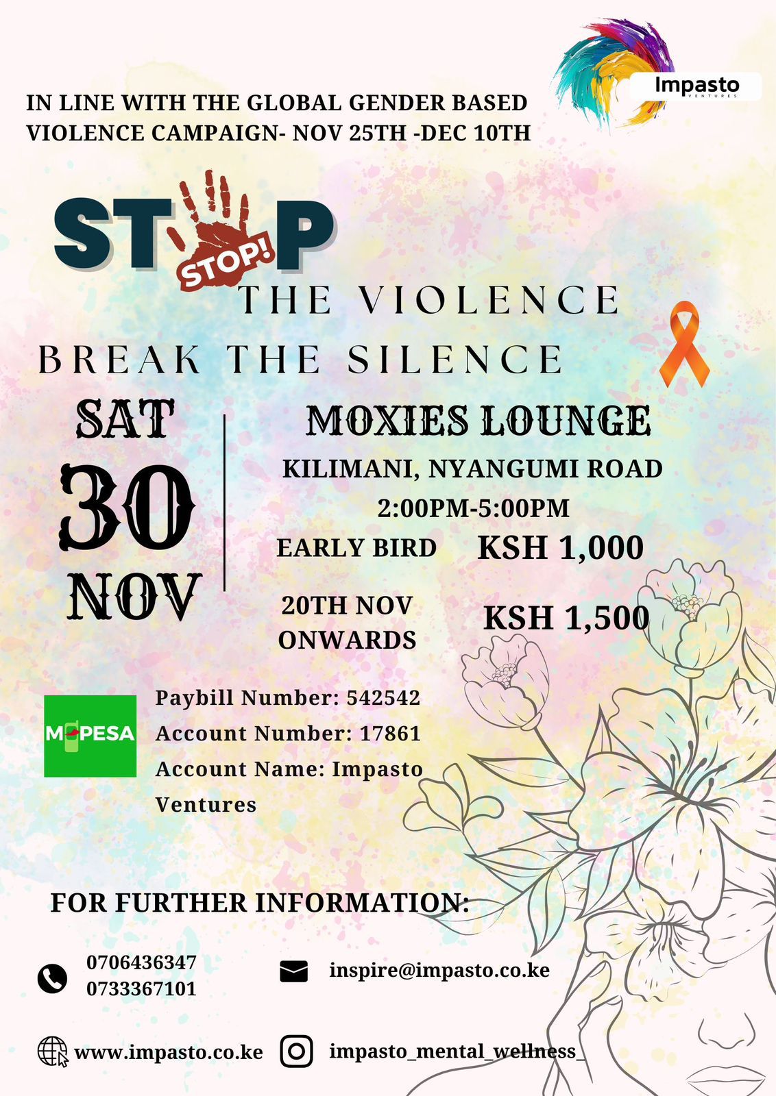 Stop The Violence, Break the Silence - GBV