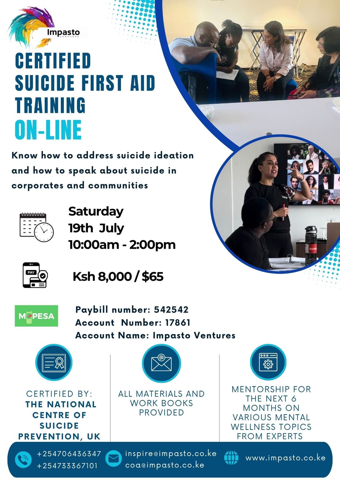 Suicide First Aid Training Online
